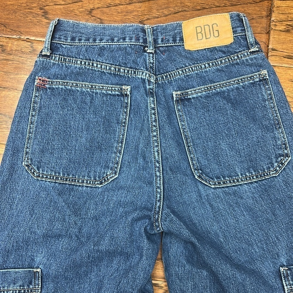 BDG High Waist Baggy Cargo denim jeans - Picture 10 of 10